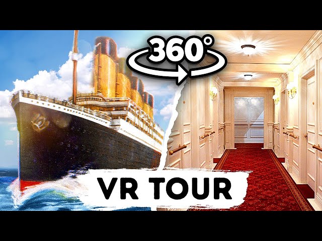 360 Titanic Inside 2 - Virtual Reality Tour 4K VR 360 video