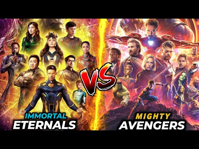 Avengers Vs Eternals / Which team is more powerful ? ( HINDI )