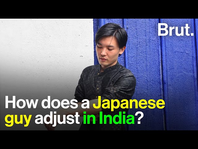 How does a Japanese guy adjust in India?