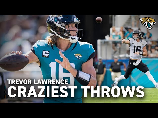 Trevor Lawrence's Best Deep Throws | Jacksonville Jaguars