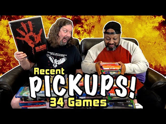 GAME PICKUPS “WOO-HOO!” (PS5, Xbox, Switch, NES, PSP, Game Boy, PS4) @The_RadicalOne