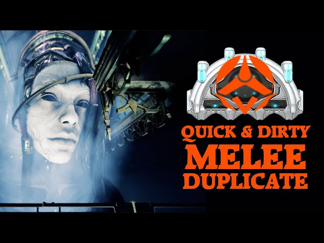 Warframe | Some Ideas For Melee Duplicate | Quick & Dirty