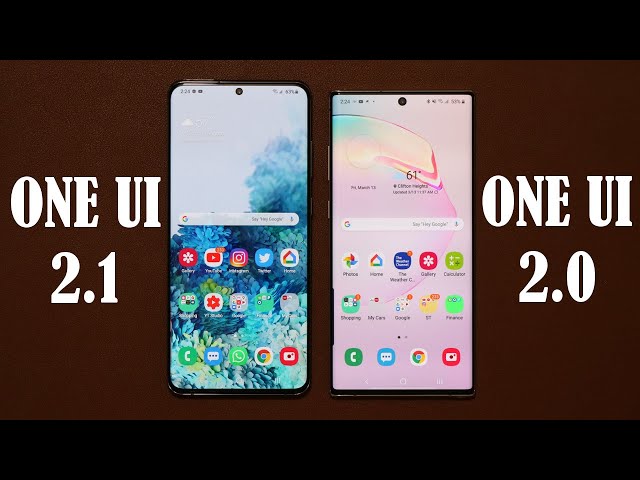 Samsung One UI 2.1 vs One UI 2.0 - What's New on Latest Version?