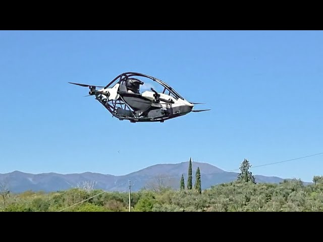 Jetson ONE - Take Off in Tuscany