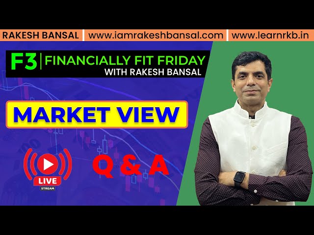 Q&A session with Rakesh Bansal I Market View I Live Charts
