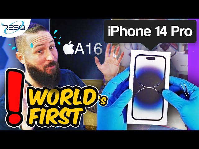 🥵iPhone 14 Pro Teardown + World’s First A16 CPU & Logicboard Reball (My pulse went through the roof)