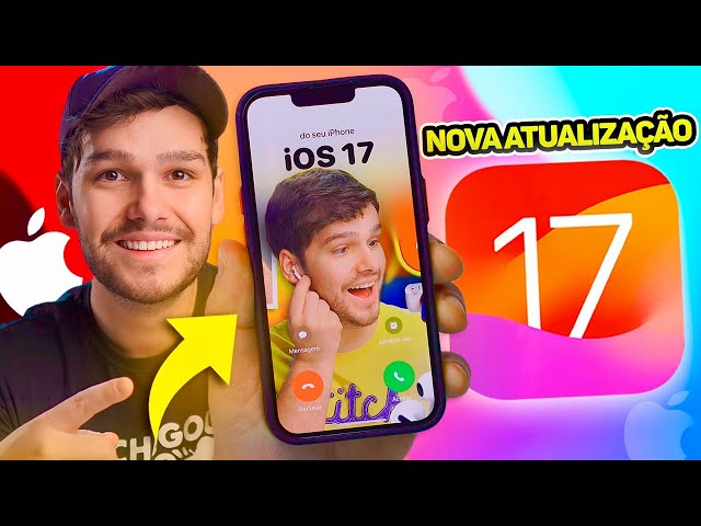 NOVA ATUALIZAÇÃO iOS 17 - QUAIS SÃO AS NOVIDADES?