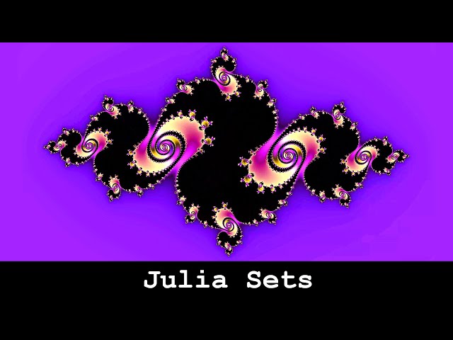 Julia Sets, and how they relate to The Mandelbrot Set