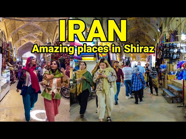 IRAN 🇮🇷 4 Awesome Places You Must Visit in Shiraz!! Iran Vlog ایران