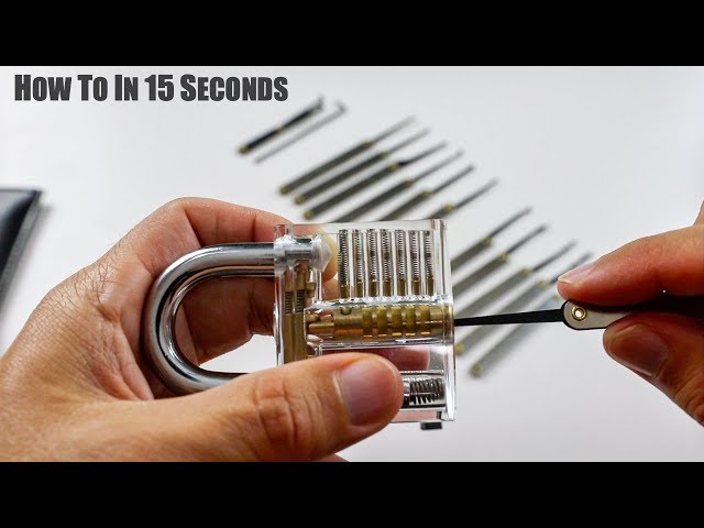 Lock Pick Fidget Toy? | SubtleDigs Beginner Lock Pick Set Review | How to Pick a Lock in 15 Seconds!