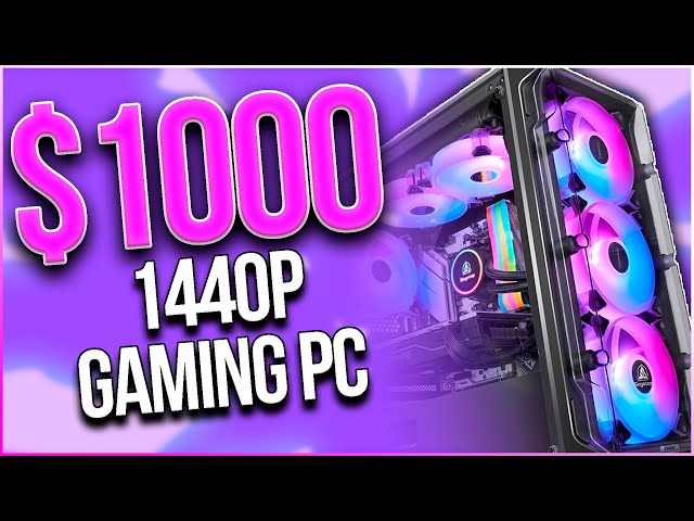 Best ALL-AROUND Gaming PC Build in 2022 [ $1000 ] 🔥