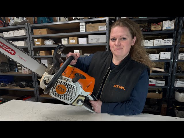 Stihl MS462 Chainsaw! Bar And Chain Not Oiling? Overheating Bar!   WHY ?
