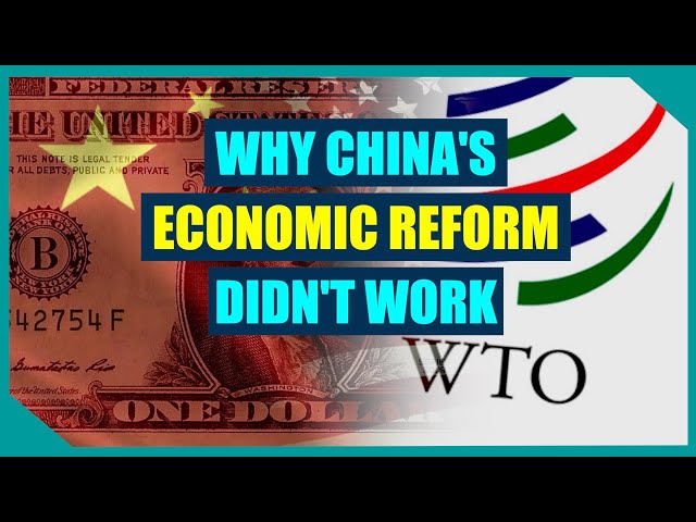 [China-WTO Part 1] Economic lessons learned after 20 years of China's economic reform