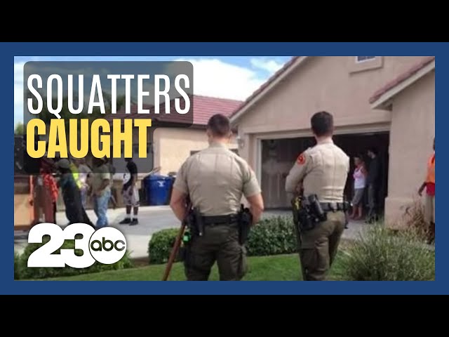 Woman catches squatters moving into her home