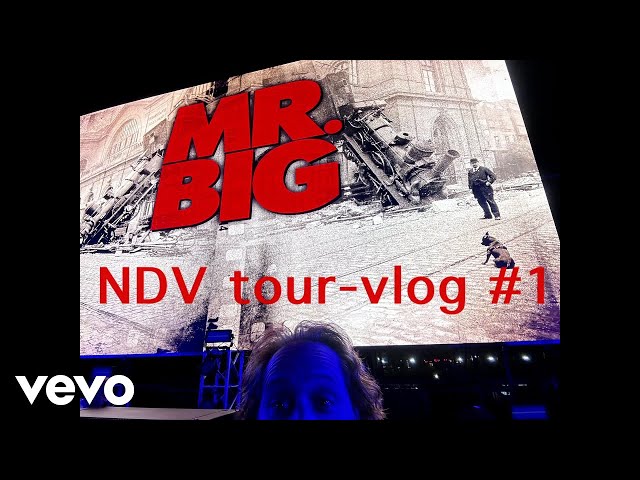 Mr. Big - Nick's The BIG Finish Tour (Vlog 1)