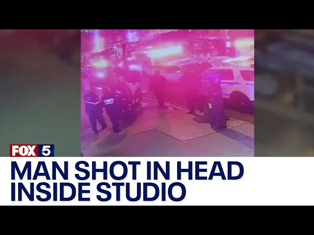 Man shot in head inside NYC recording studio