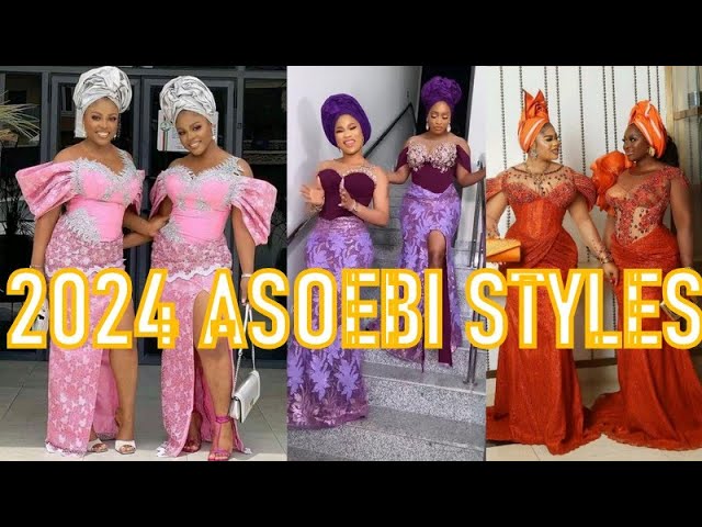 Glamorously Gorgeous #Lace Asoebi Styles 2024 || Most Trending Best Of #African Asoebi Designs