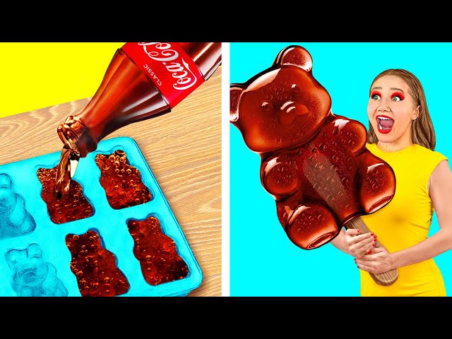 कोका कोला के साथ आसान कुकिंग हैक्स | मजेदार चुनौतियां FUN FOOD
