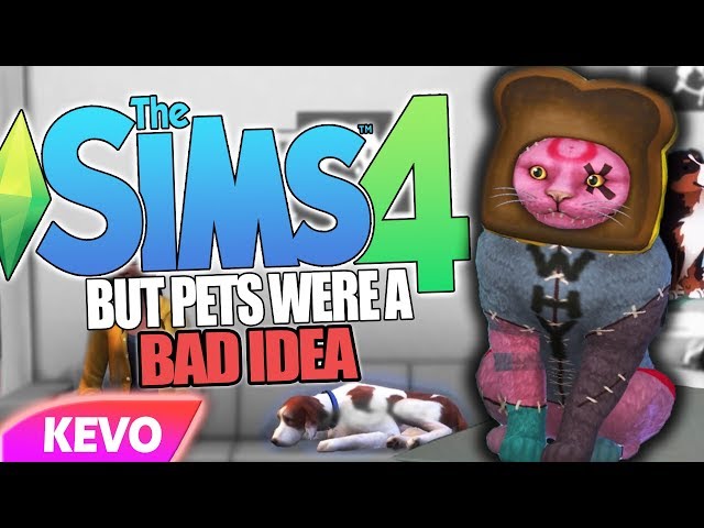 Sims 4 but pets were a bad idea