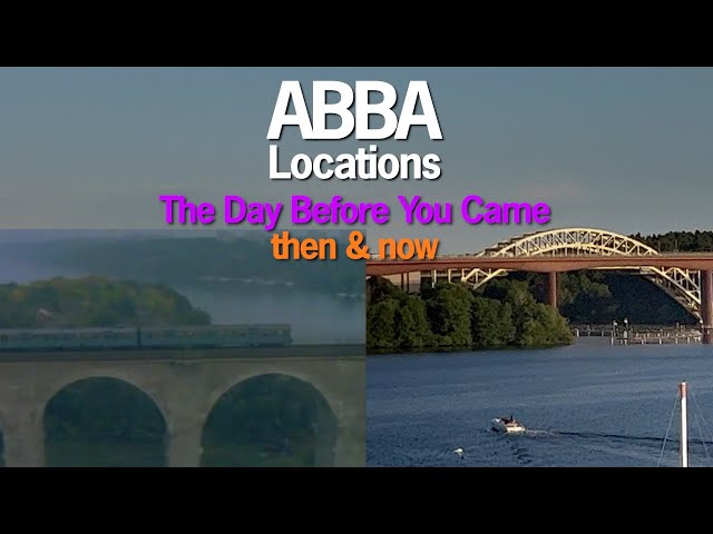 ABBA Filming Locations – "The Day Before You Came" (1982) | Then & Now 4K