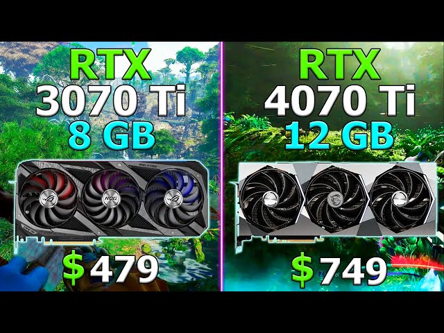 Why?! - RTX 3070 Ti vs 4070 Ti - Test in 1440p