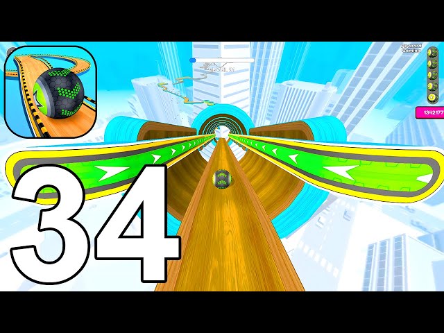 Going Balls - Gameplay Walkthrough Part 34 - Levels 91-97 (iOS, Android)