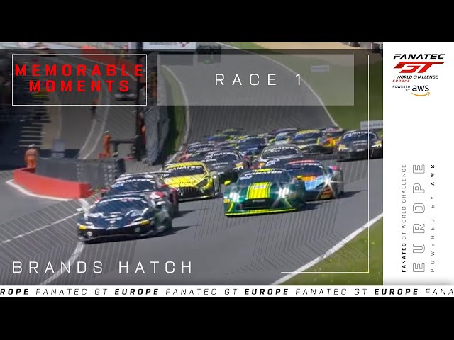 Race Start and Opening Lap! | Brands Hatch | Fanatec GT World Challenge Europe 2024