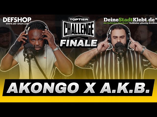 AKONGO x A.K.B. TTC FINALE + CYPHER  // TOPTIER CHALLENGE #1