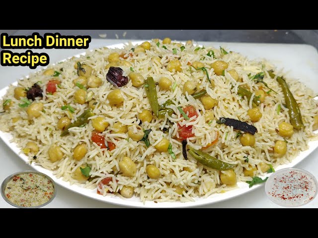 Tasty Kabuli Chana Pulao Recipe | काबुली चना पुलाव और रायता | Pulao Recipe | Veg Pulav | Chef Ashok