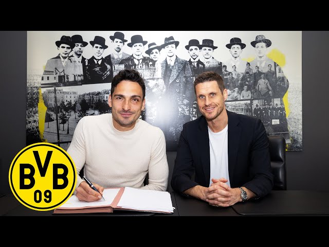 Hummels: "Have the desire to keep on playing!" | Mats Hummels extends contract with BVB