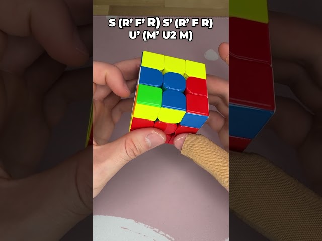 Flip The Last Two Pieces (in 1 SECOND)