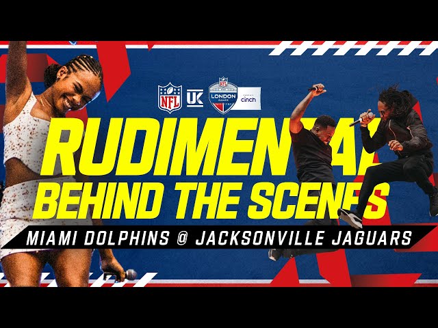 Behind The Scenes with Rudimental at Tottenham Hotspur Stadium! | Dolphins @ Jags | NFL UK
