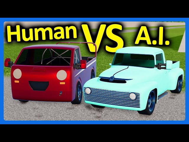 HUMAN vs AI - Who Can Build The Better Pickup Truck Car in BeamNG?!?