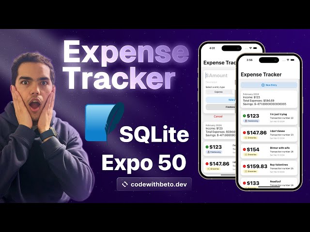 Building a Budget Buddy App with React Native Expo SQLite