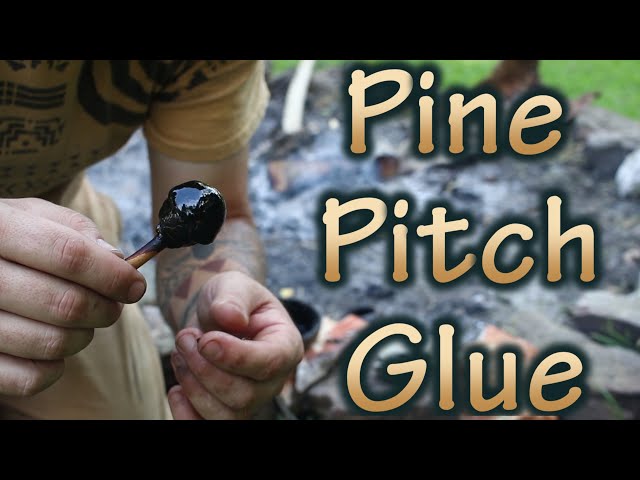 How I make Pine Pitch Glue