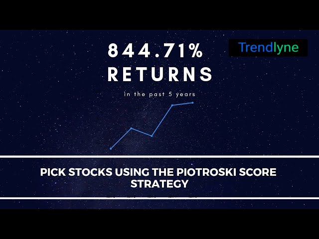 Pick stocks using the Piotroski score screener on Trendlyne.