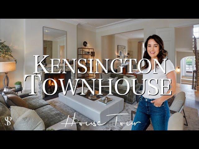 HOUSE TOUR | LUXURY KENSINGTON TOWNHOUSE PART 1 | INTERIOR DESIGN