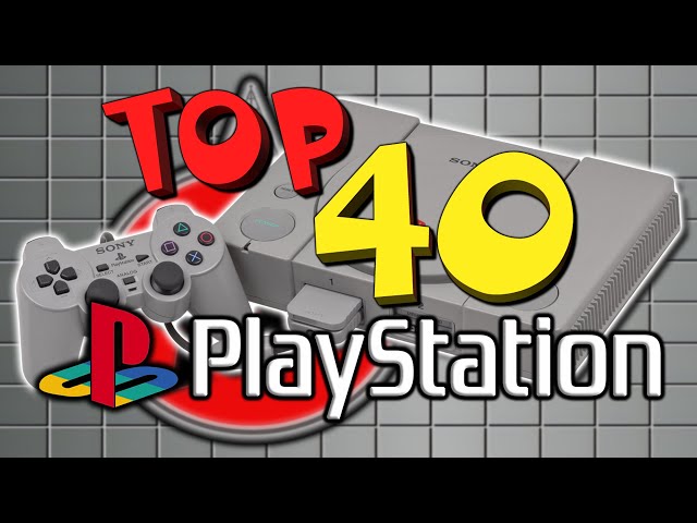 TOP 40: PLAYSTATION - ¡Lo MEJOR de la consola que lo cambió TODO! - [1.er RECOPILATORIO de PSX]