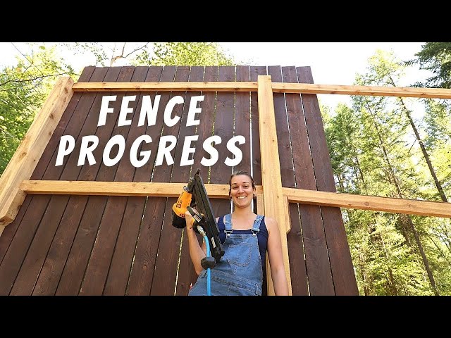 Will We Have Enough Wood To Finish The Fence? | Building a Fence From Milled Lumber | Woodmizer LT10