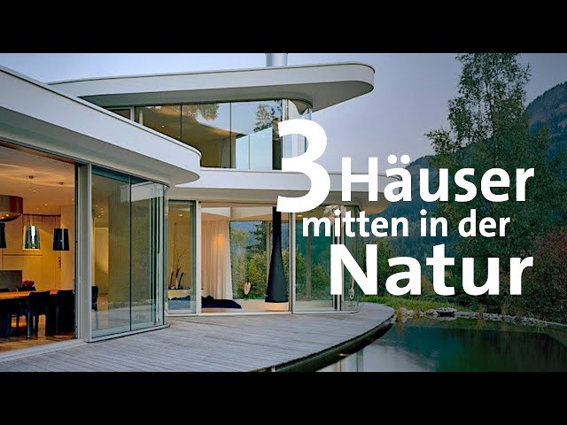 Wohnen in der Natur: 3 Häuser passend zur Umgebung | Grundriss & Tipps | BR | Traumhäuser