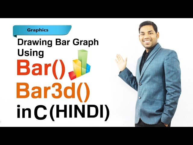 Drawing Bar Graph/Chart in C (HINDI)
