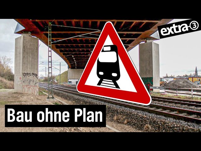 Realer Irrsinn: Brücke blockiert Bahn in Düren | extra 3 | NDR