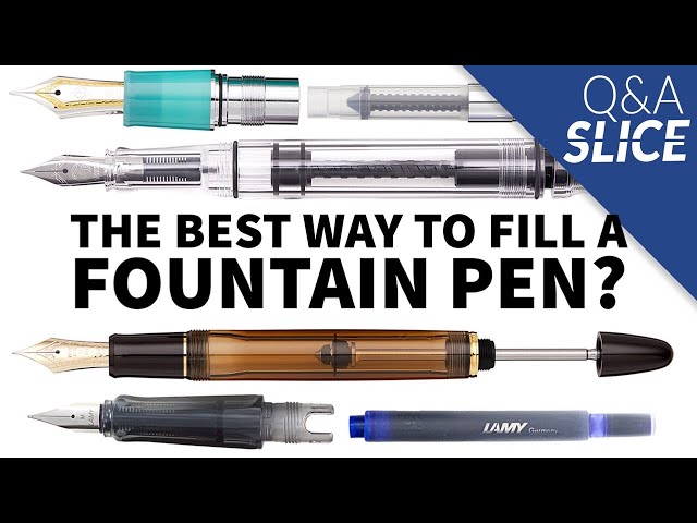 Our Favorite Fountain Pens in Every Filling Type!