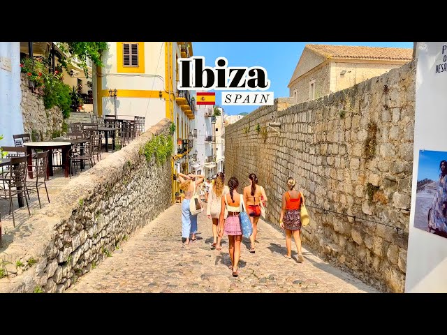 Ibiza, Spain 🇪🇸 - SUMMER 2023 4K-HDR Walking Tour (▶195min)