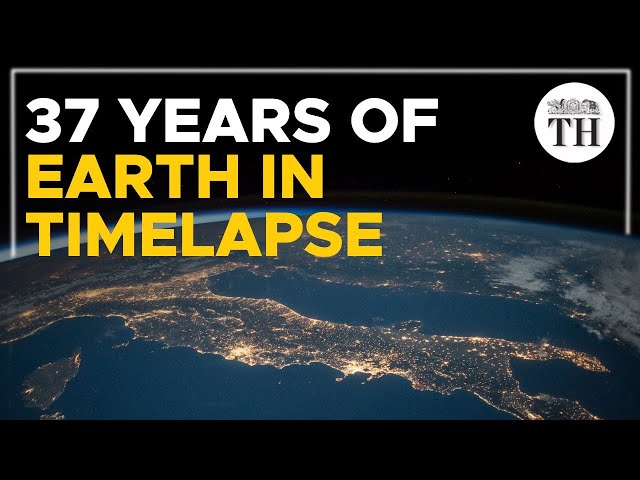 How Earth has changed in last 37 years | A timelapse video