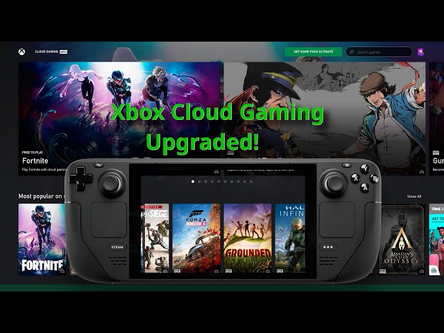 Xbox Cloud Gaming UPGRADED for Steam Deck, Linux and ChromeOS