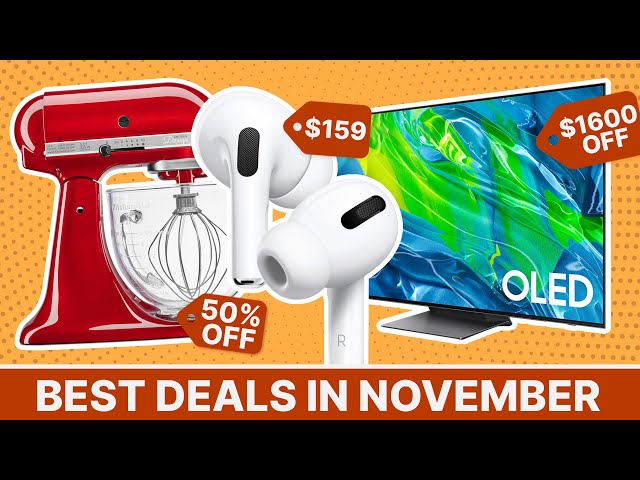 Black Friday is ALMOST HERE: The BEST November Sales