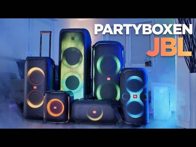 JBL Partybox Battle / Which Partybox is the BEST?