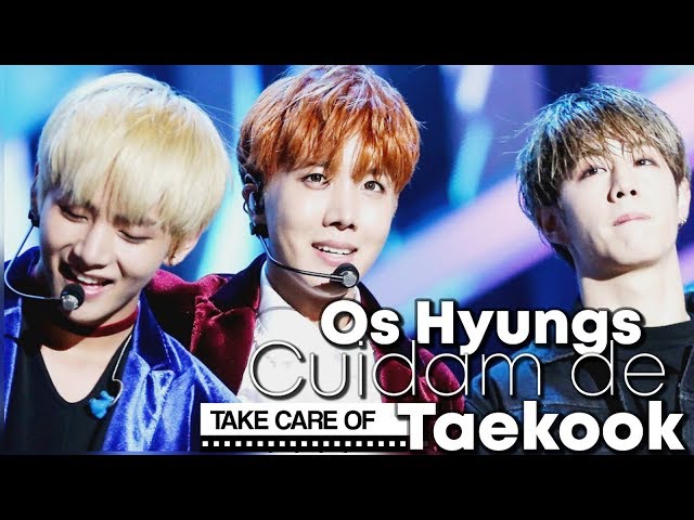 How the hyungs take care of Taekook [VKOOK]