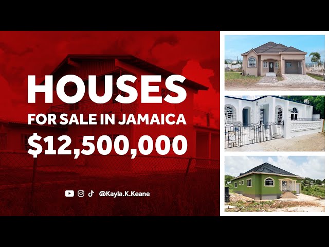 Houses as low as $12,500,000JMD for sale in Jamaica